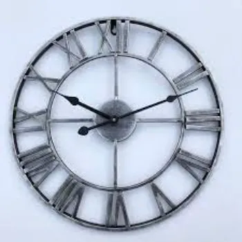  LW Collection Olivier Black Wall Clock 