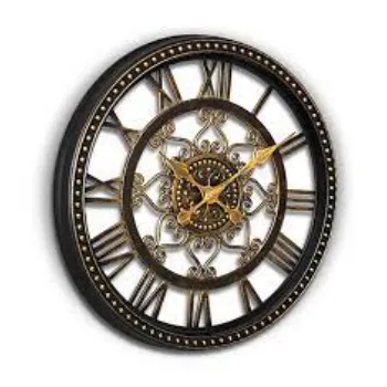  Living Space Clock With Roman Numerals