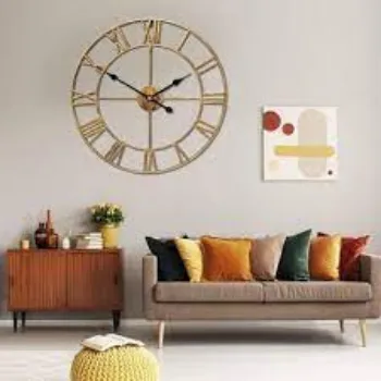 Rudraksha Mart Metal Wall Clock