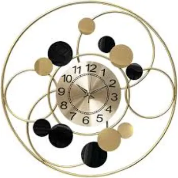  Qukau Wall Clock Diameter 60cm Creative Living Room Clock