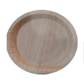 Brown Mica Paper Plate