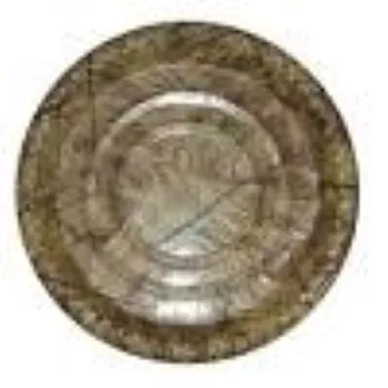 Fine Finish Mica Paper Plate