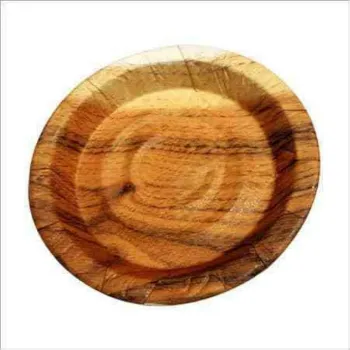 Gold Leaf Papers Mica Paper Plate