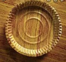  Good Quality  Mica Paper Plate
