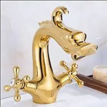 Mixer Tap, Golden Color
