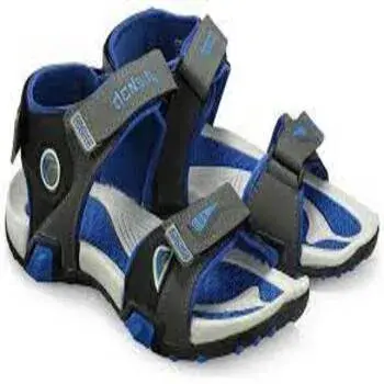 Canvas Men Daily Wear Blue Sandal, 8