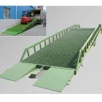 Green Mobile Dock Leveller