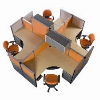 Plain Modular Office Workstation