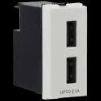 High Power Modular USB Charger Socket
