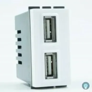Light Weight,  Modular USB Charger Socket