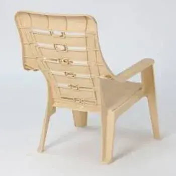 Beige Moulded Chair
