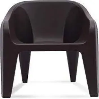 Black Moulded Chair
