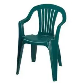 Green Plastic Moulded Chair