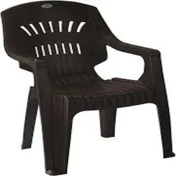 Black Plastic Moulded Chair