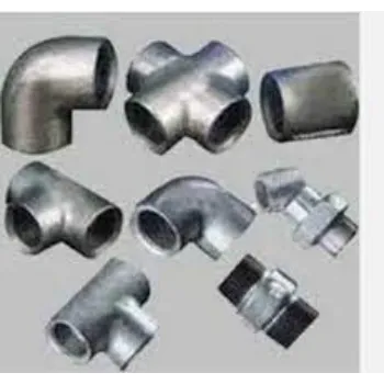 MS Pipe Fittings Silver Color