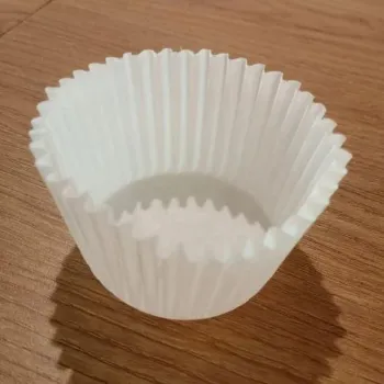 White Muffin Cup