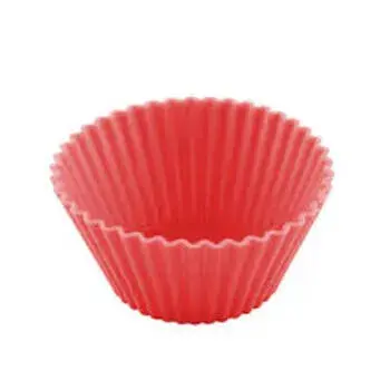 Pink Plain Muffin Cup