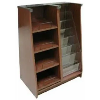 Wooden News Paper Stand
