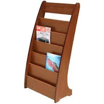 Wooden-News Paper Stand