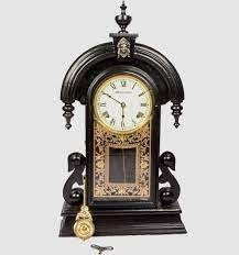 Black Antique Old Clock 