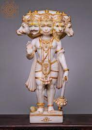 Marble Hanuman Statue