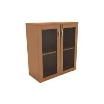 Brown Wooden Office Almirah