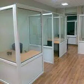 Glass & Aluminum Office Cabin