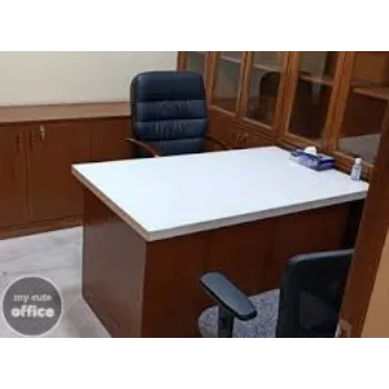 Office Cabin Brown Color