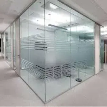 Glass Office Cabin