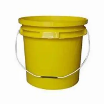 Yellow Color Oil Bucket