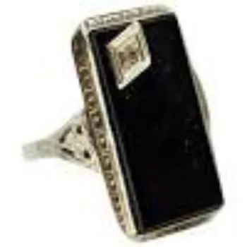 Mahavir Imitation Jewellery Onyx Ring
