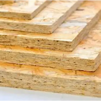 Polished Oriented Strand Board