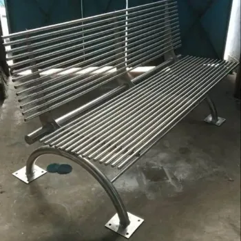 Polished Outdoor Bench