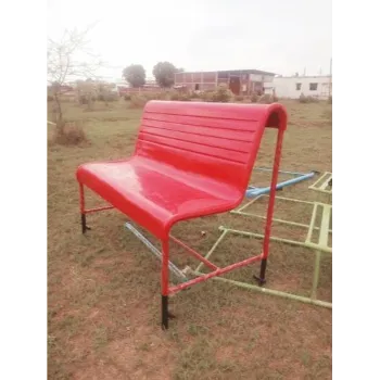 Coated Outdoor Bench