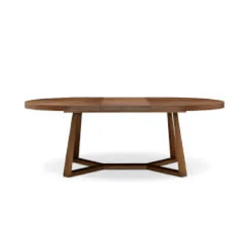 Easy To Place Oval Dining Table