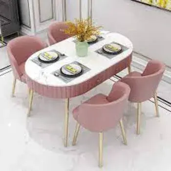 Modern Oval Dining Table