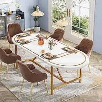 New Oval Dining Table