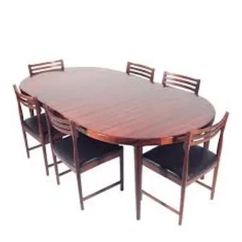 Attractive Designs Oval Dining Table
