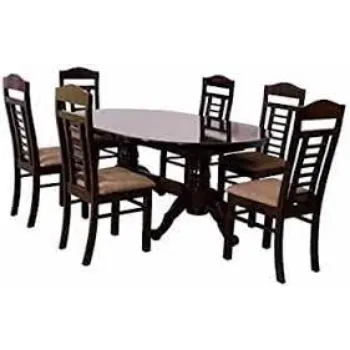 Durable Oval Dining Table