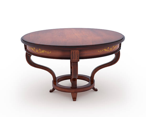 Attractive Oval Dining Table