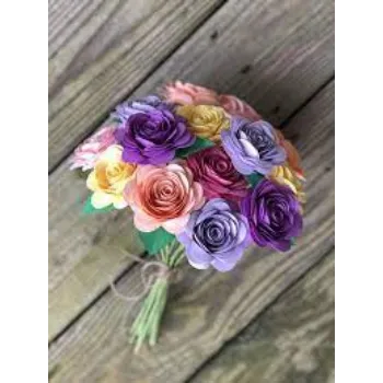 colorful Paper Bouquet