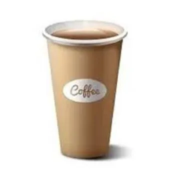 New Recycled Paper Coffee Cup