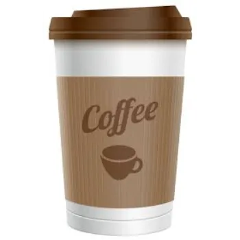 Brown Paper Coffee Cup