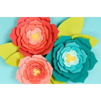 Colorfull Paper Flowers