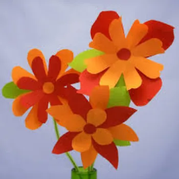 multiple  Paper Flowers