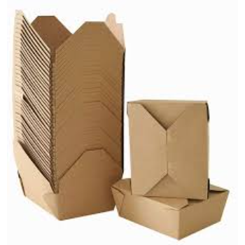 Brown Paper Food Container