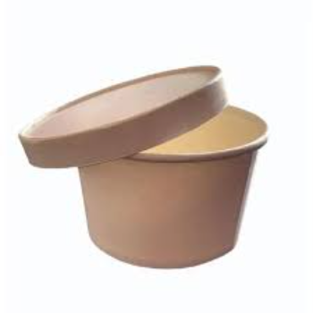 Brown Paper Food Container