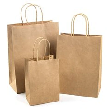Brown All Size Paper Bag For Shopping