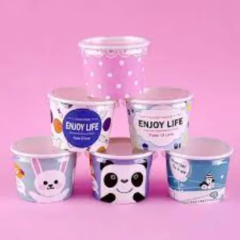 Custom Design Paper Ice Cream Cup