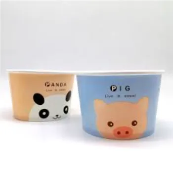 Sustainable Paper Ice Cream Cup